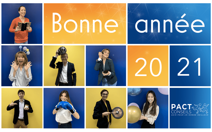 Pact Conseils vous souhaite une bonne année 2021 !